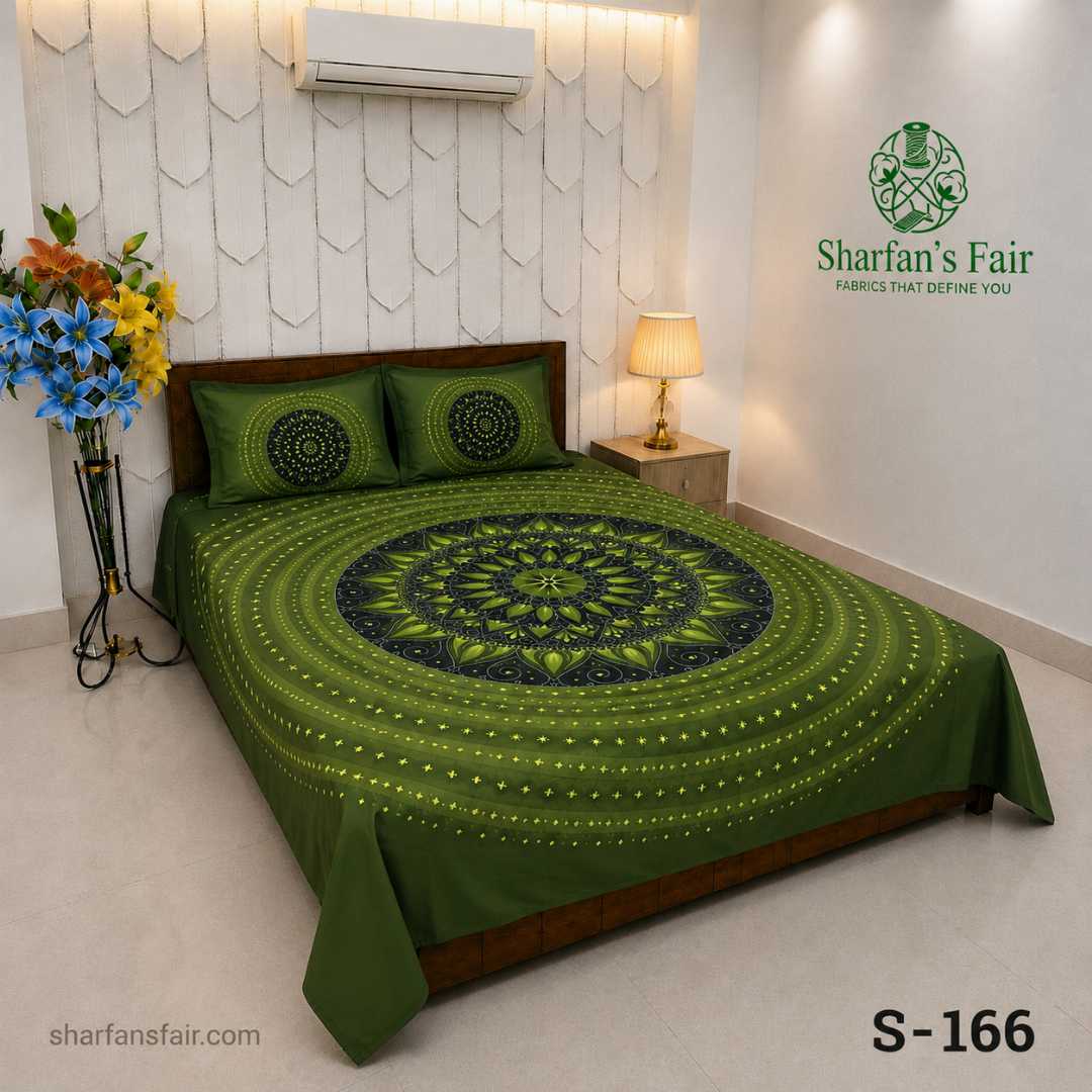 Luxury,King,size,Bed,Sheet,with,Matching,Pillow,covers,luxury bed sheet,king size bed sheet,matching pillow covers,100% cotton bed sheet bd,premium bedding set,digital print bed sheet,soft cotton bed sheet,bedroom decor,3 piece bed sheet set, 4 piece bed sheet set bd,online bed sheet shopping bangladesh,
