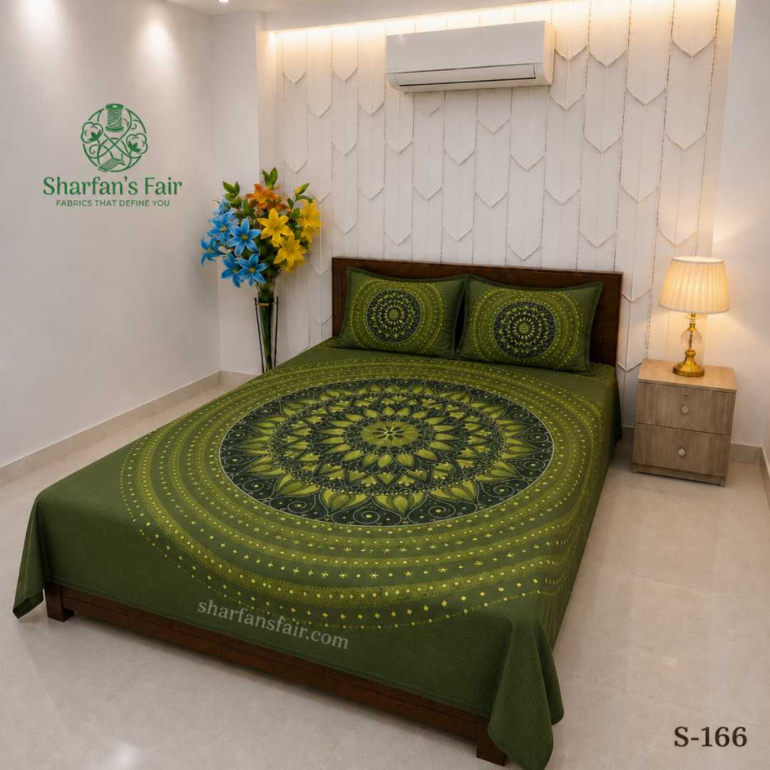 Luxury,King,size,Bed,Sheet,with,Matching,Pillow,covers,luxury bed sheet,king size bed sheet,matching pillow covers,100% cotton bed sheet bd,premium bedding set,digital print bed sheet,soft cotton bed sheet,bedroom decor,3 piece bed sheet set, 4 piece bed sheet set bd,online bed sheet shopping bangladesh,